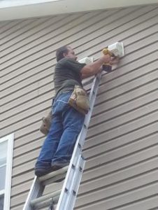 Admiral Wildlife Working on Home Pest Removal