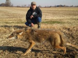 Kirk Neuner with Coyote